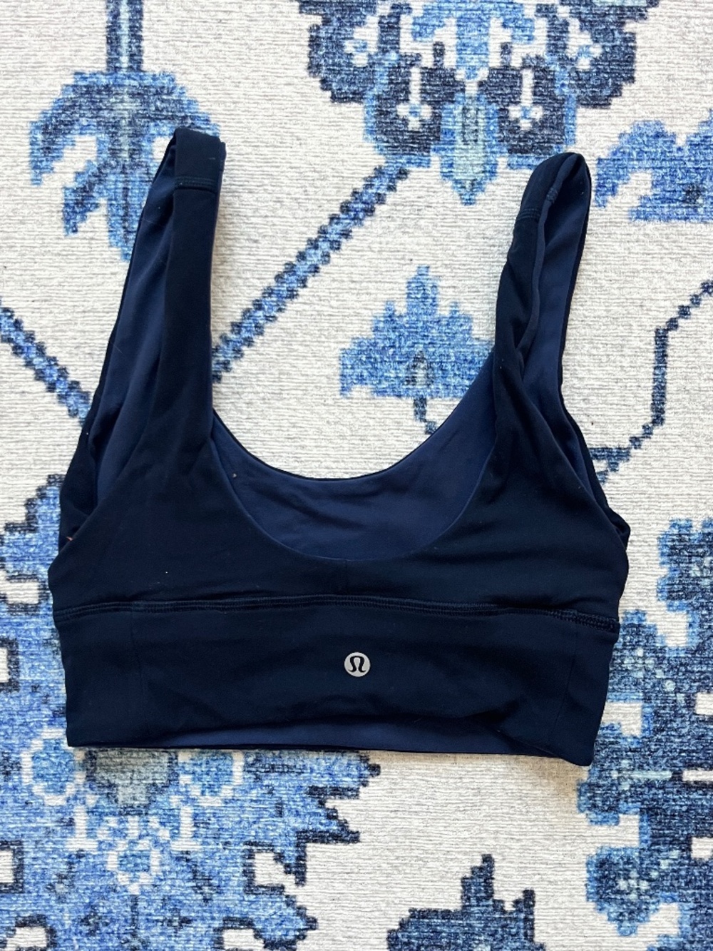 Lululemon Align Reversible Bra *Light Support, A/B Cup True Navy / Iron Blue